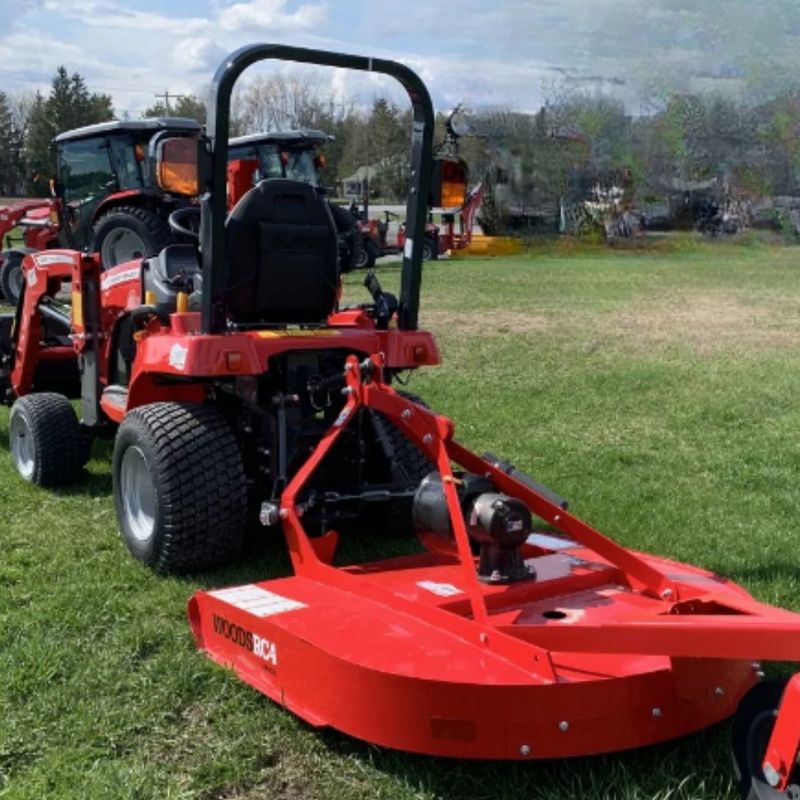 Massey Ferguson GC1723E with Woods Rotary Cutter Package